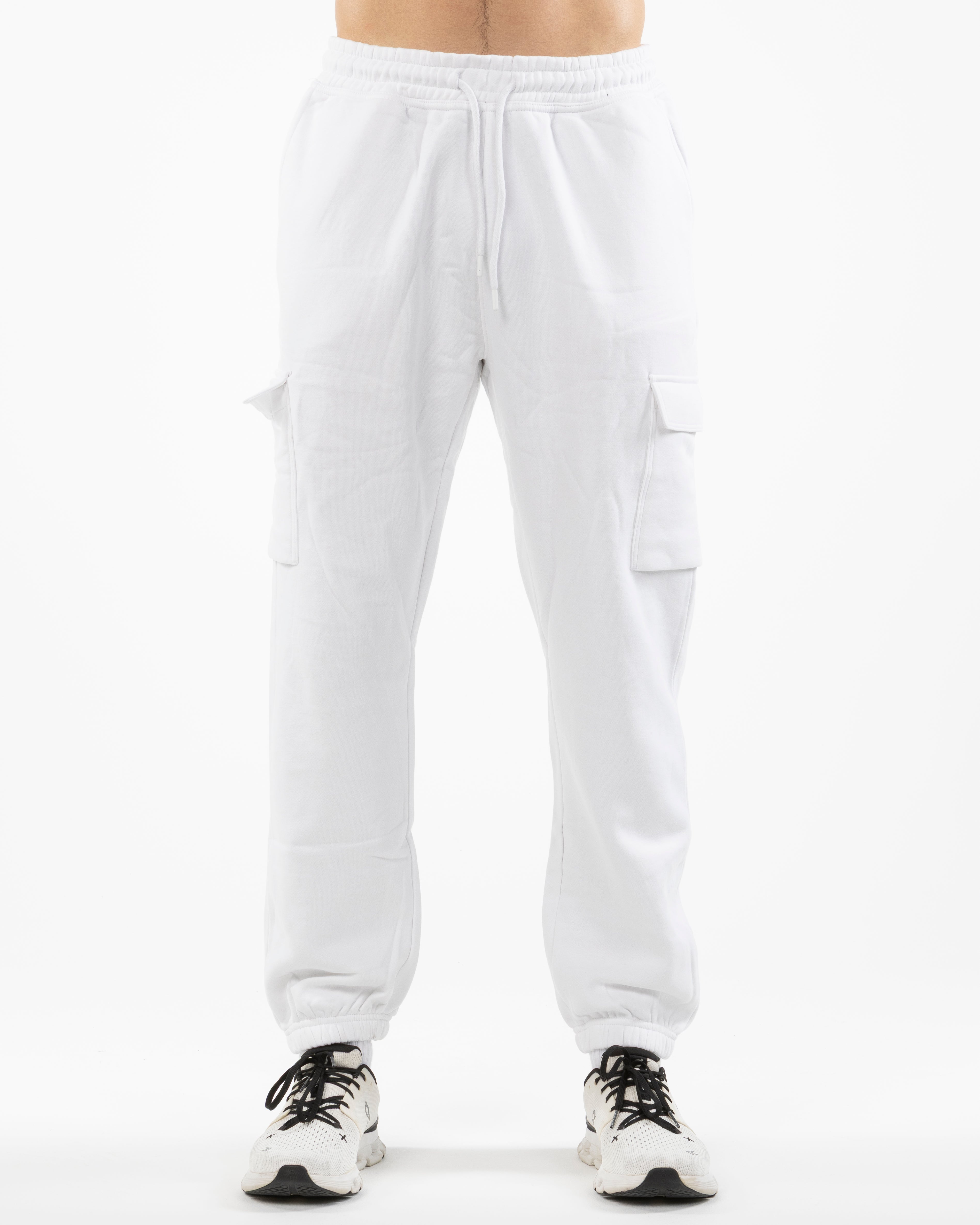 The Cargo Jogger - White
