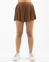 The Sporty Skort - Brown