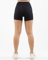 The Piped Crossover Short - Black