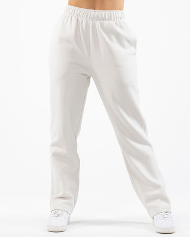 The Straight Leg Sweatpant - Bone