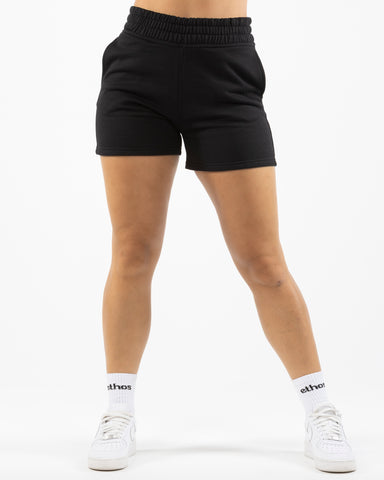 The Womens Jogger Shorts - Black