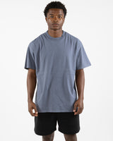 The Mens Heavyweight Tee - Washed Indigo