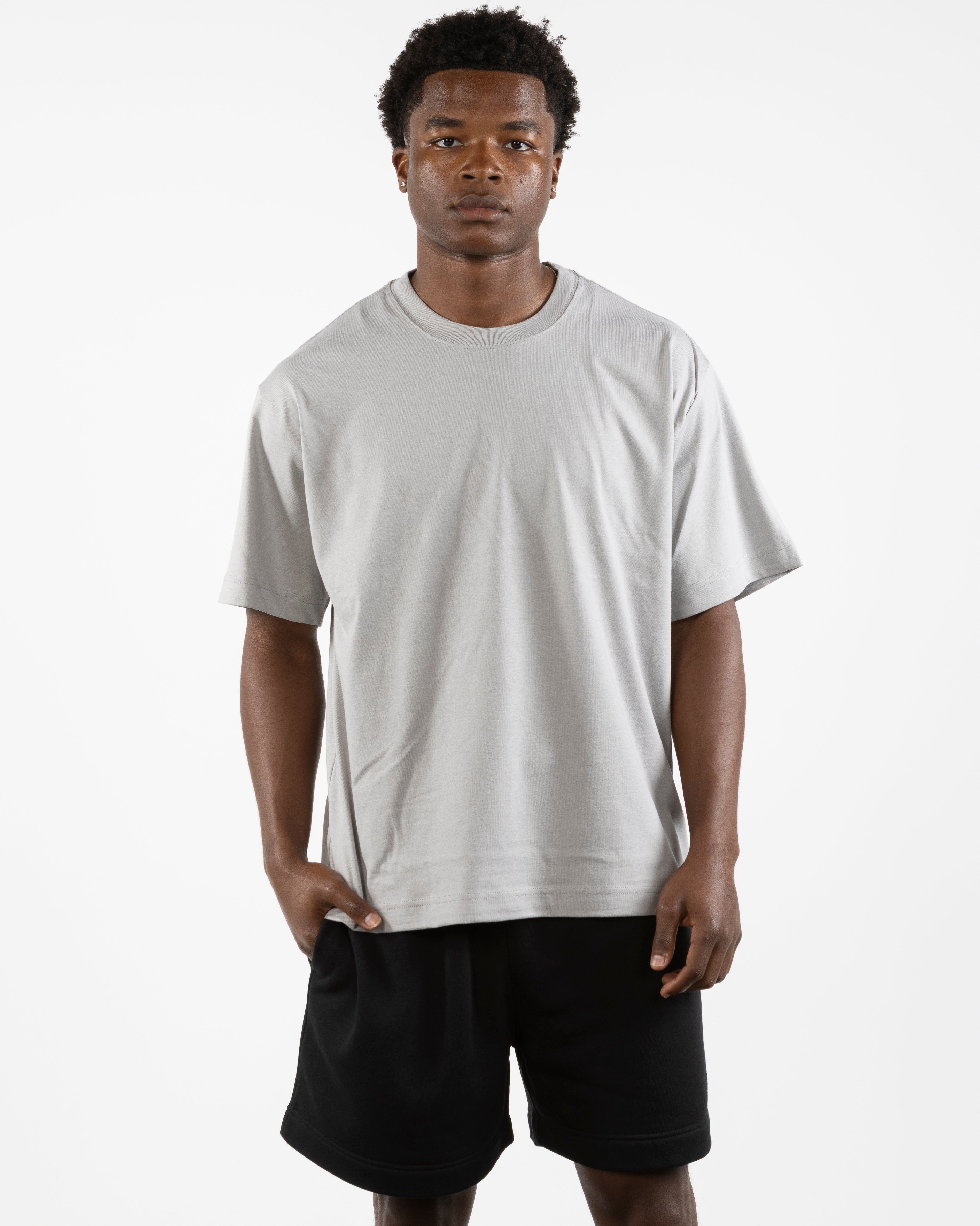 The Mens Heavyweight Tee -  Washed Storm