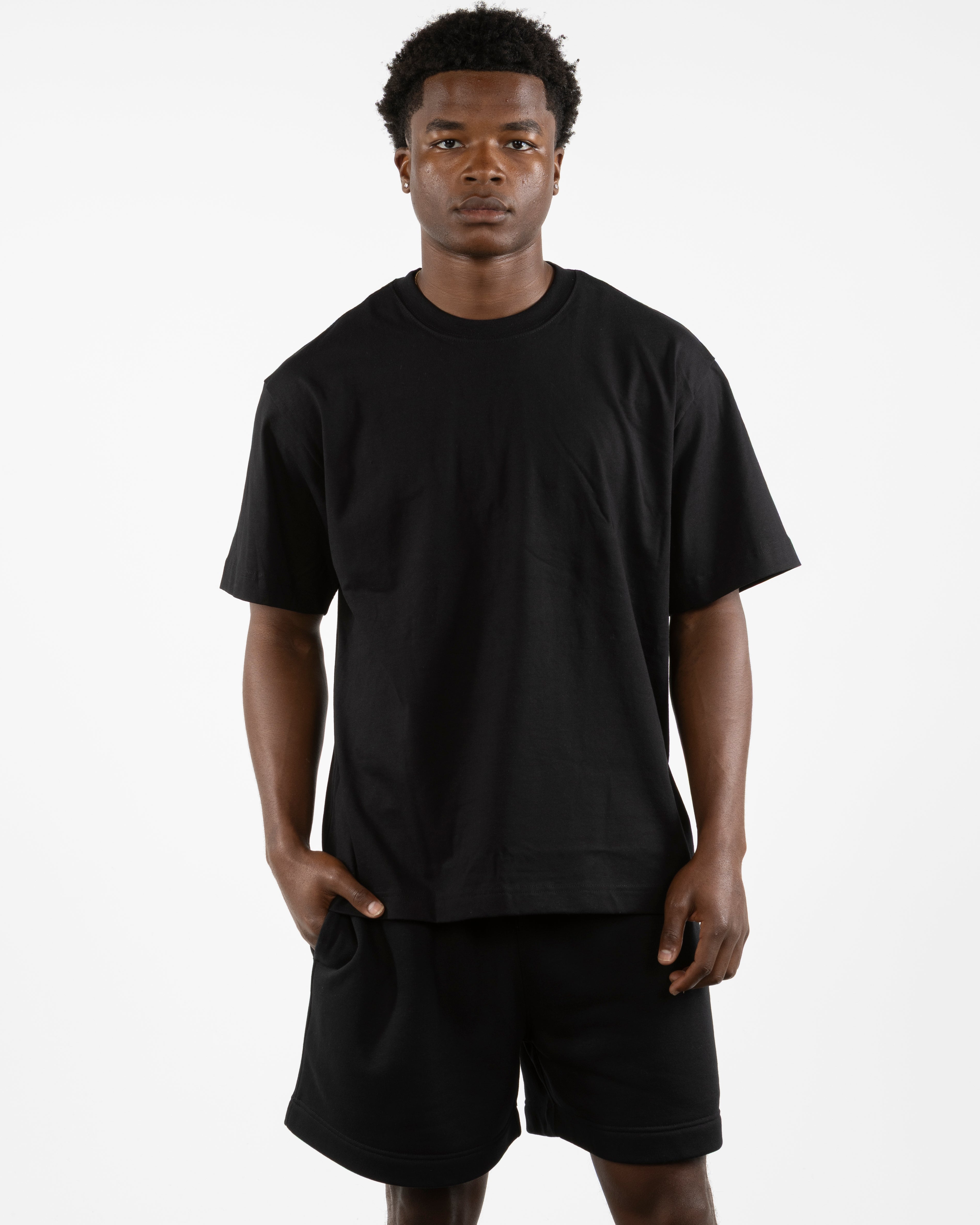 The Mens Boxy Tee - Black