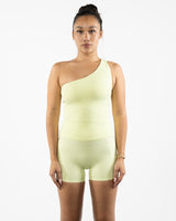 The One Shoulder Tank - Yellow
