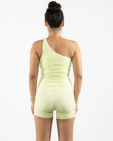 The One Shoulder Tank - Yellow