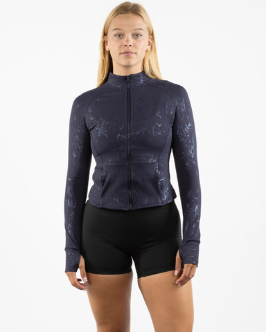 The Womens Foil Jacket - Navy