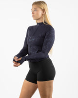 The Womens Foil Jacket - Navy