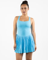 The Scoop Back Dress - Blue