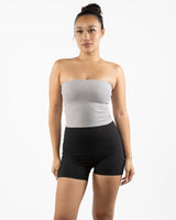 The Sporty Tube Top - Grey