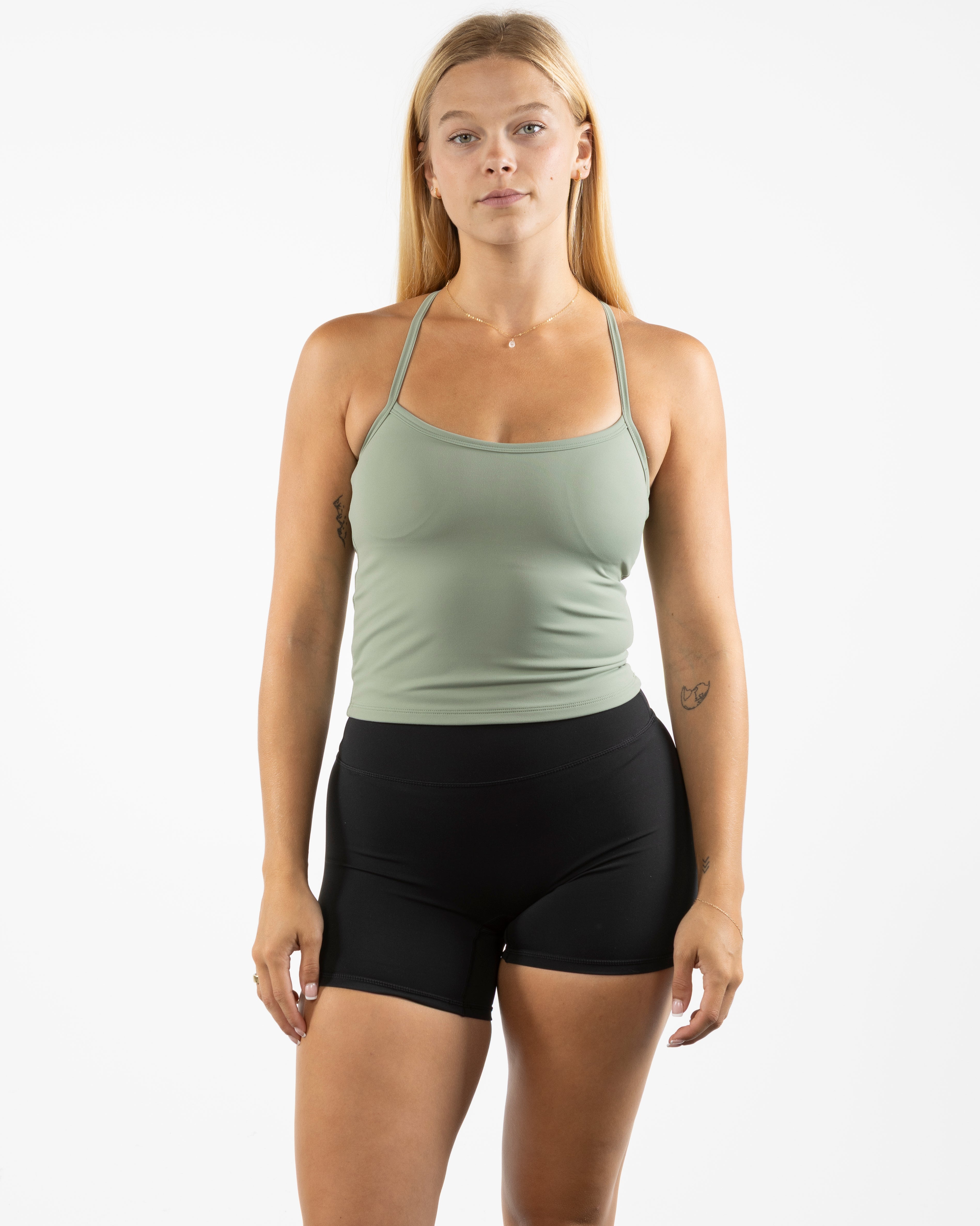 The Womens Sporty Tank - Green
