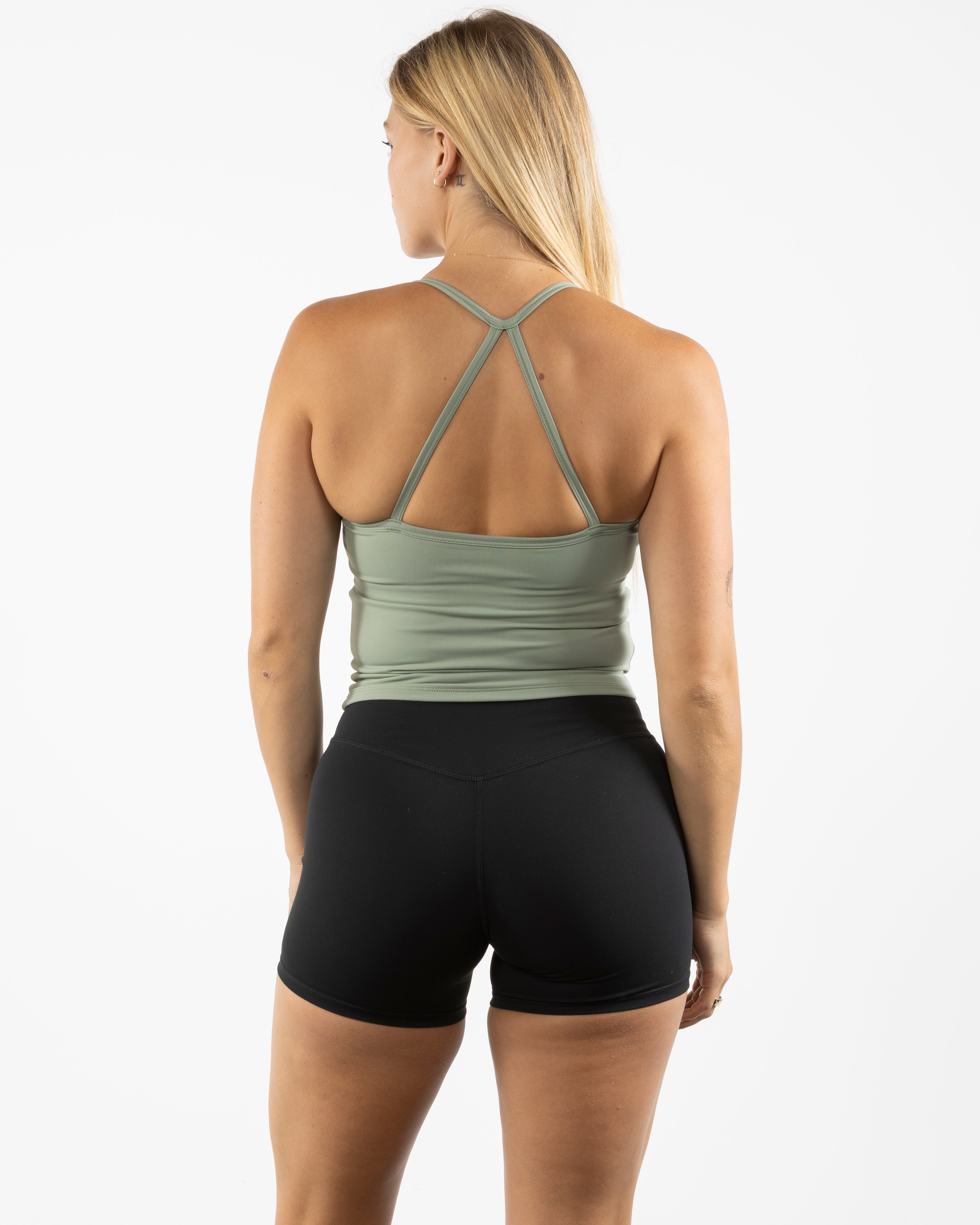 The Womens Sporty Tank - Green