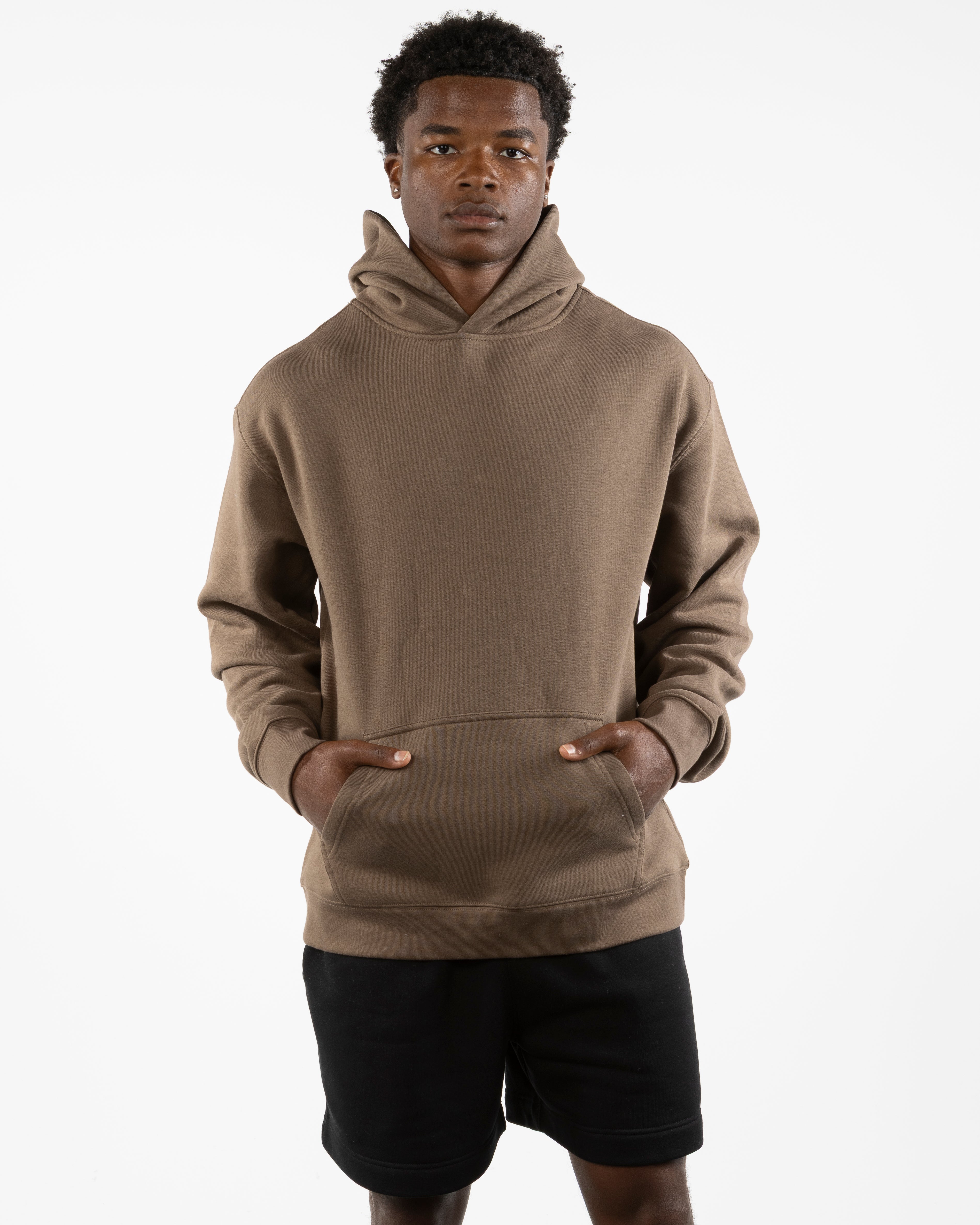 The Mens Hoodie - Walnut