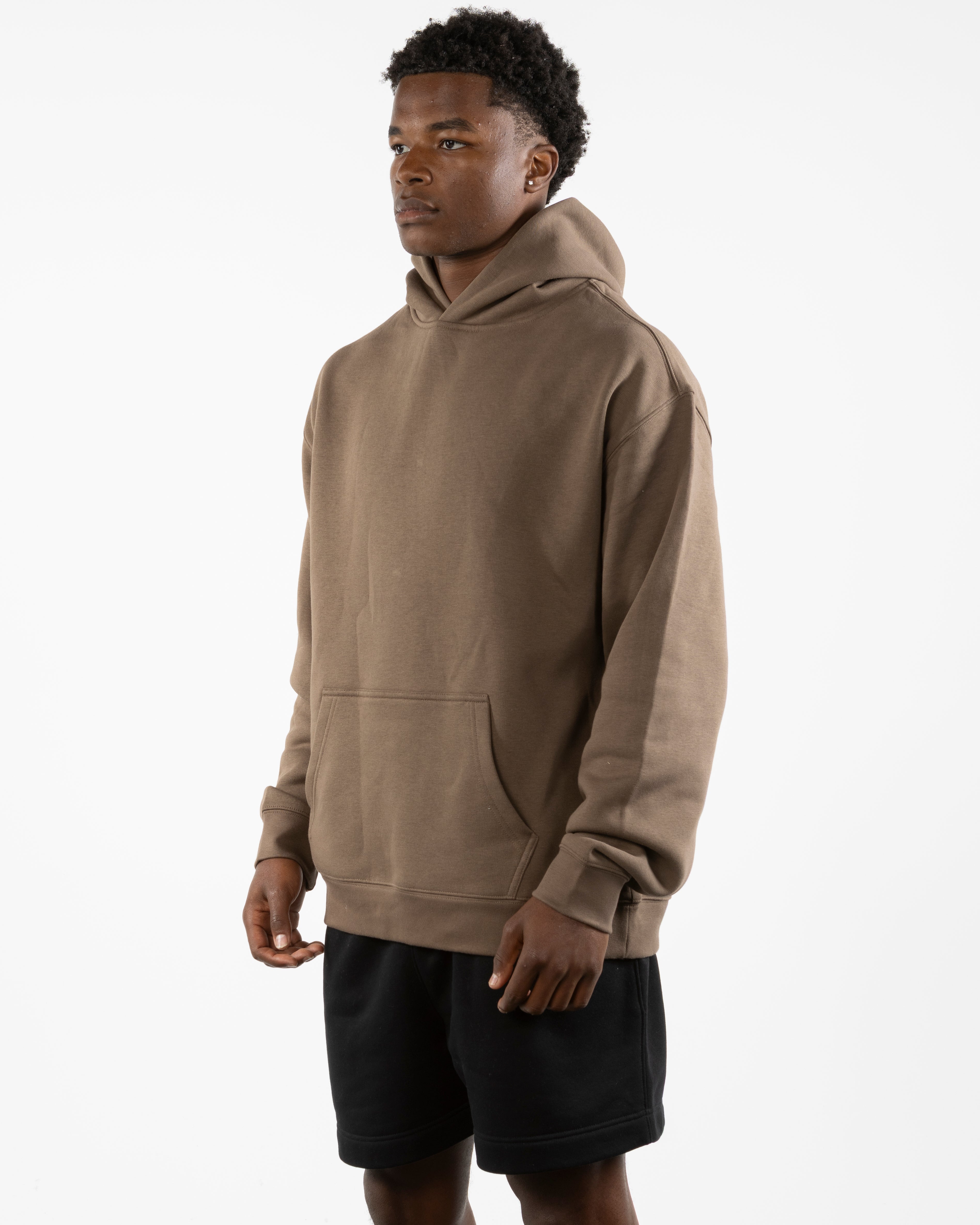 The Mens Hoodie - Walnut