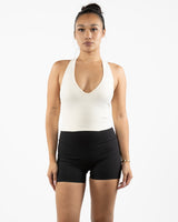 The Halter Tank - Beige