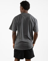The Mens Heavyweight Tee - Coal Stone