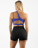 The One Shoulder Bra - Klein Blue