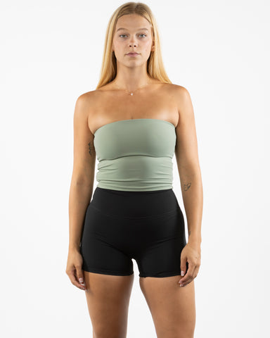 The Sporty Tube Top - Green