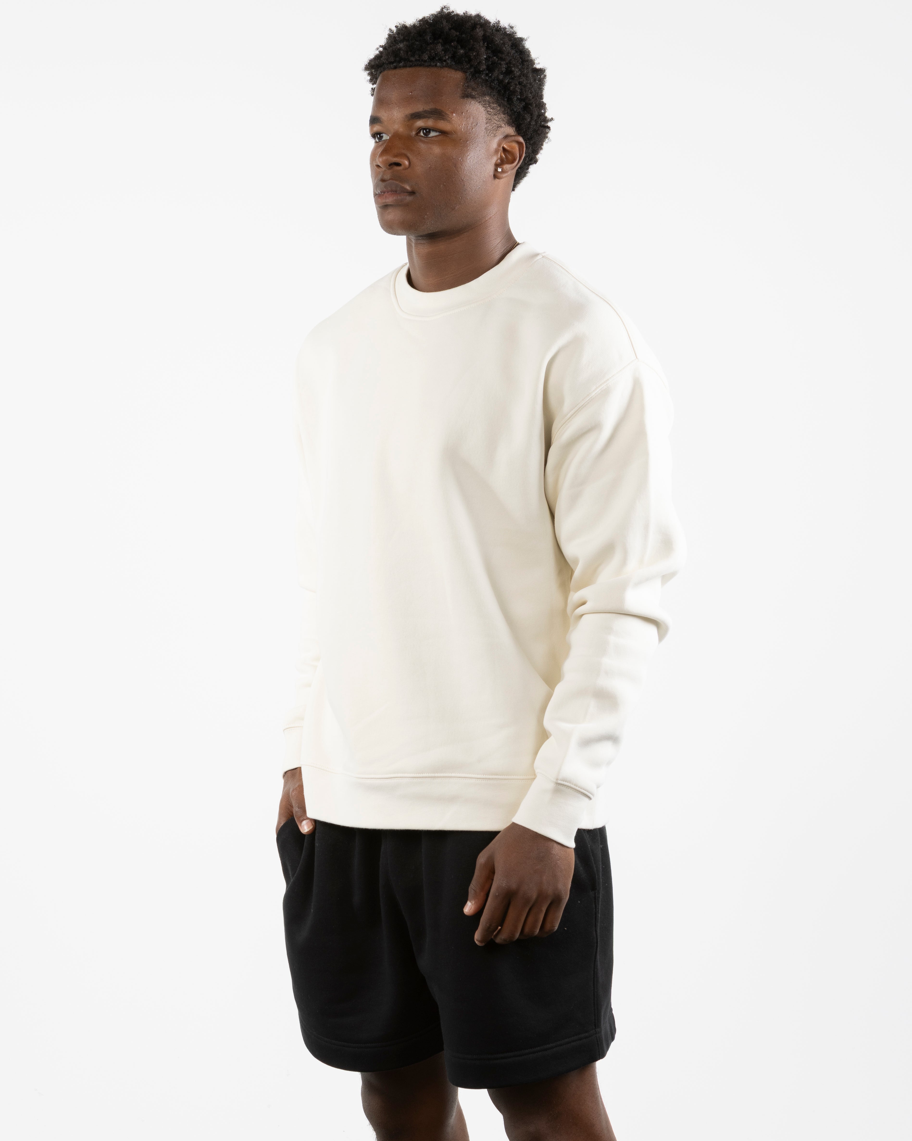 The Mens Crewneck - Off White