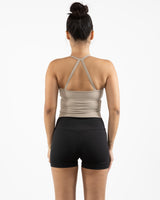 The Womens Sporty Tank - Light Brown