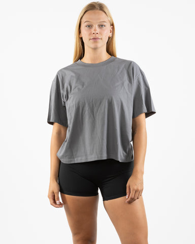 The Womens Oversized Tee - Shadow