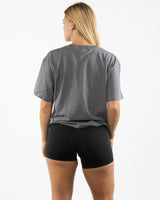 The Womens Oversized Tee - Shadow