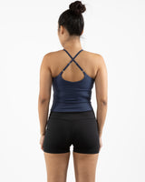 The Sporty Strappy Tank - Blue