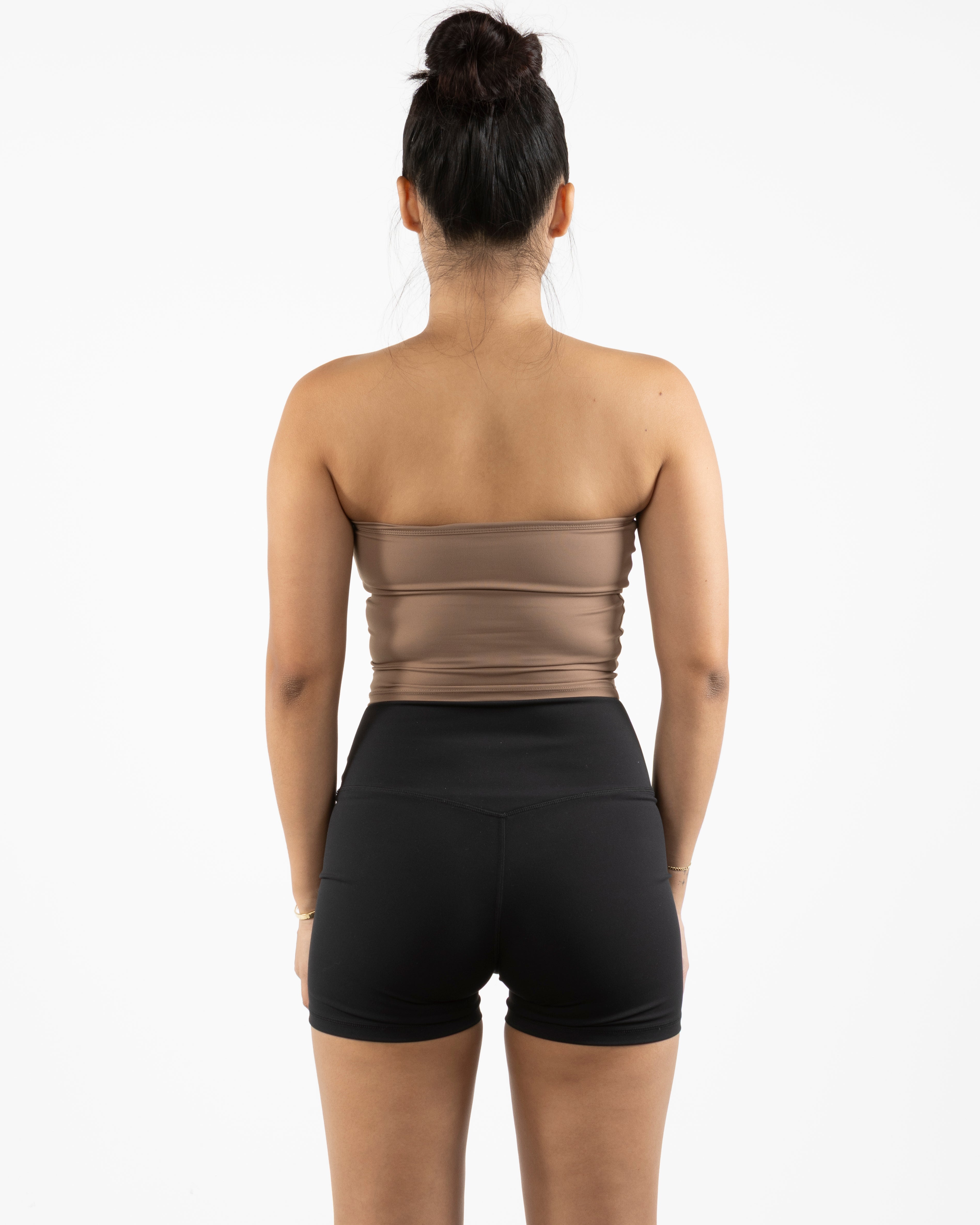 The Sporty Tube Top - Brown