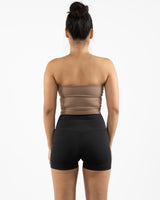 The Sporty Tube Top - Brown