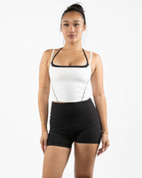 The Piped Tank - White