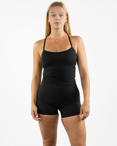 The Womens Sporty Tank - Black