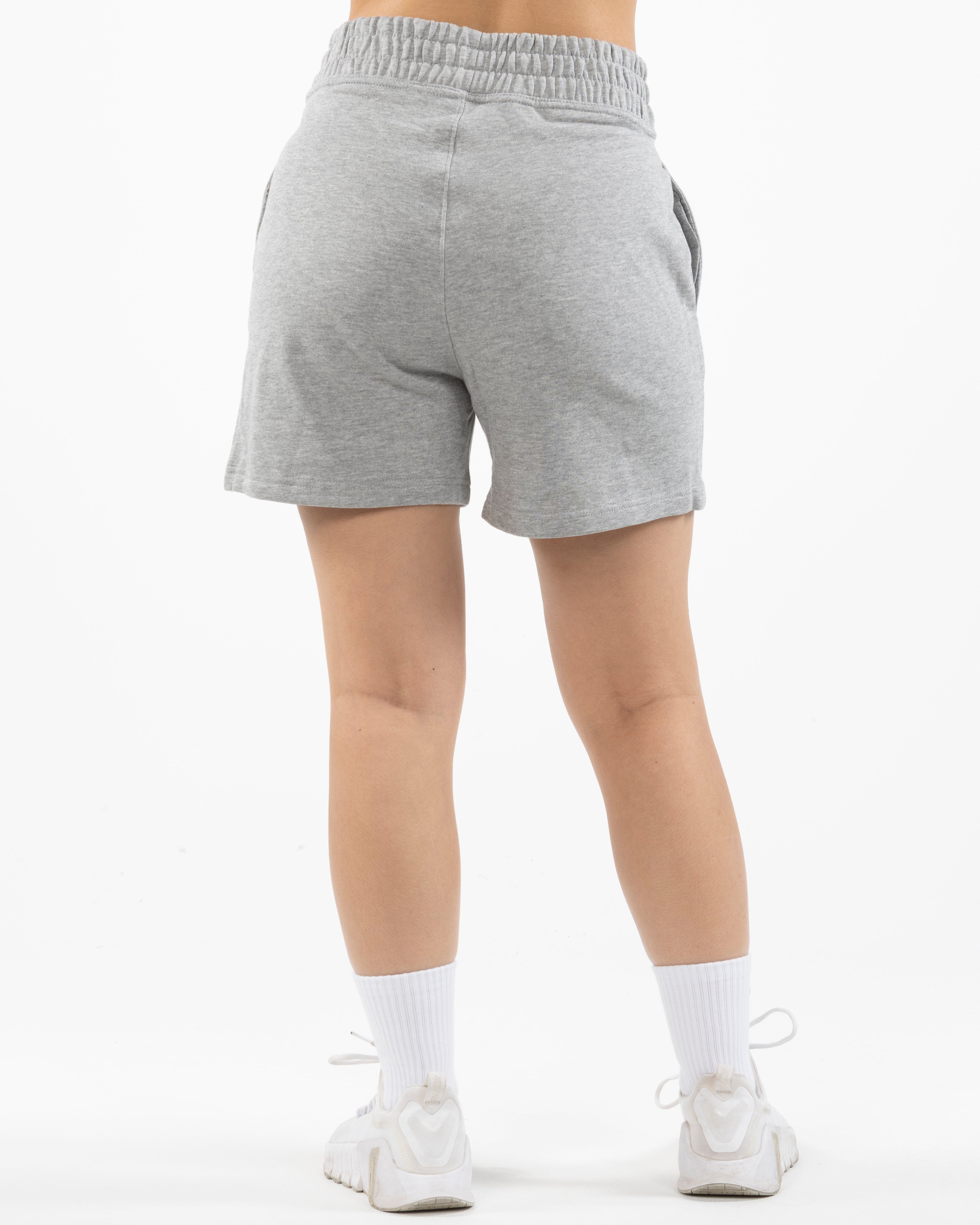 The Womens Jogger Shorts - Heather