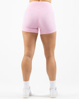 The Piped Crossover Short - Pink