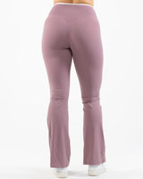 The Crossover Flare Legging - Light Purple