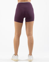 The Piped Crossover Short - Purple
