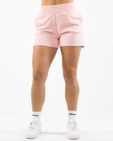 The Womens Jogger Shorts - Light Pink