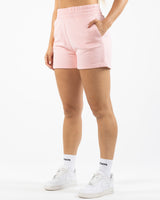 The Womens Jogger Shorts - Light Pink