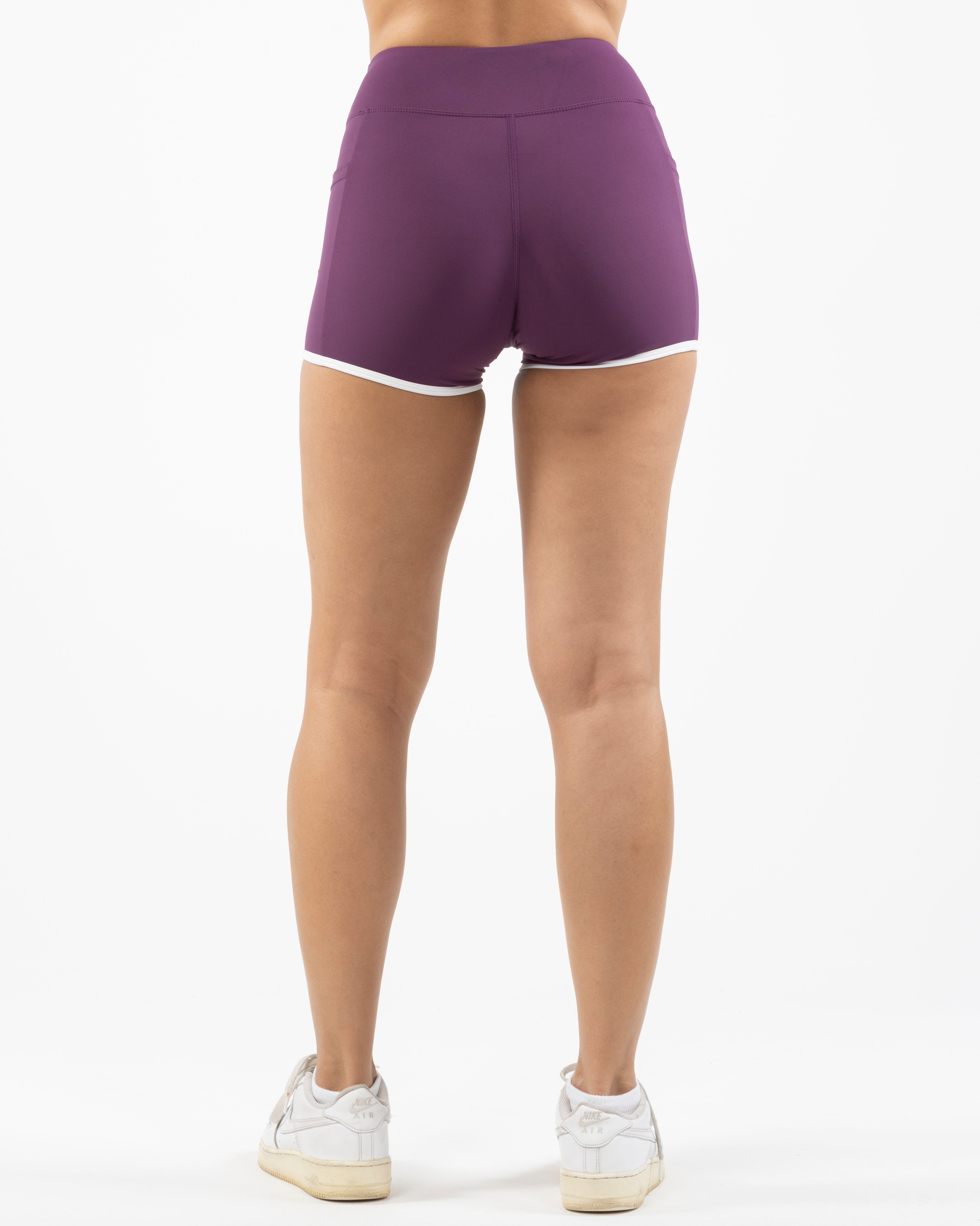 The Piped Short - Purple