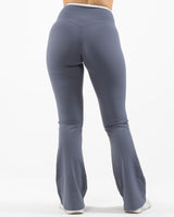 The Crossover Flare Legging - Blue