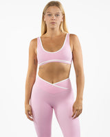 The Piped Bra - Pink