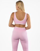 The Piped Bra - Pink