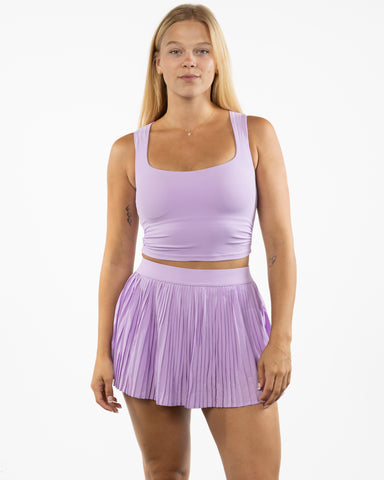 The Square Neck Tank - Purple