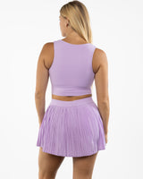 The Square Neck Tank - Purple