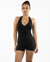 The Halter Tank - Black