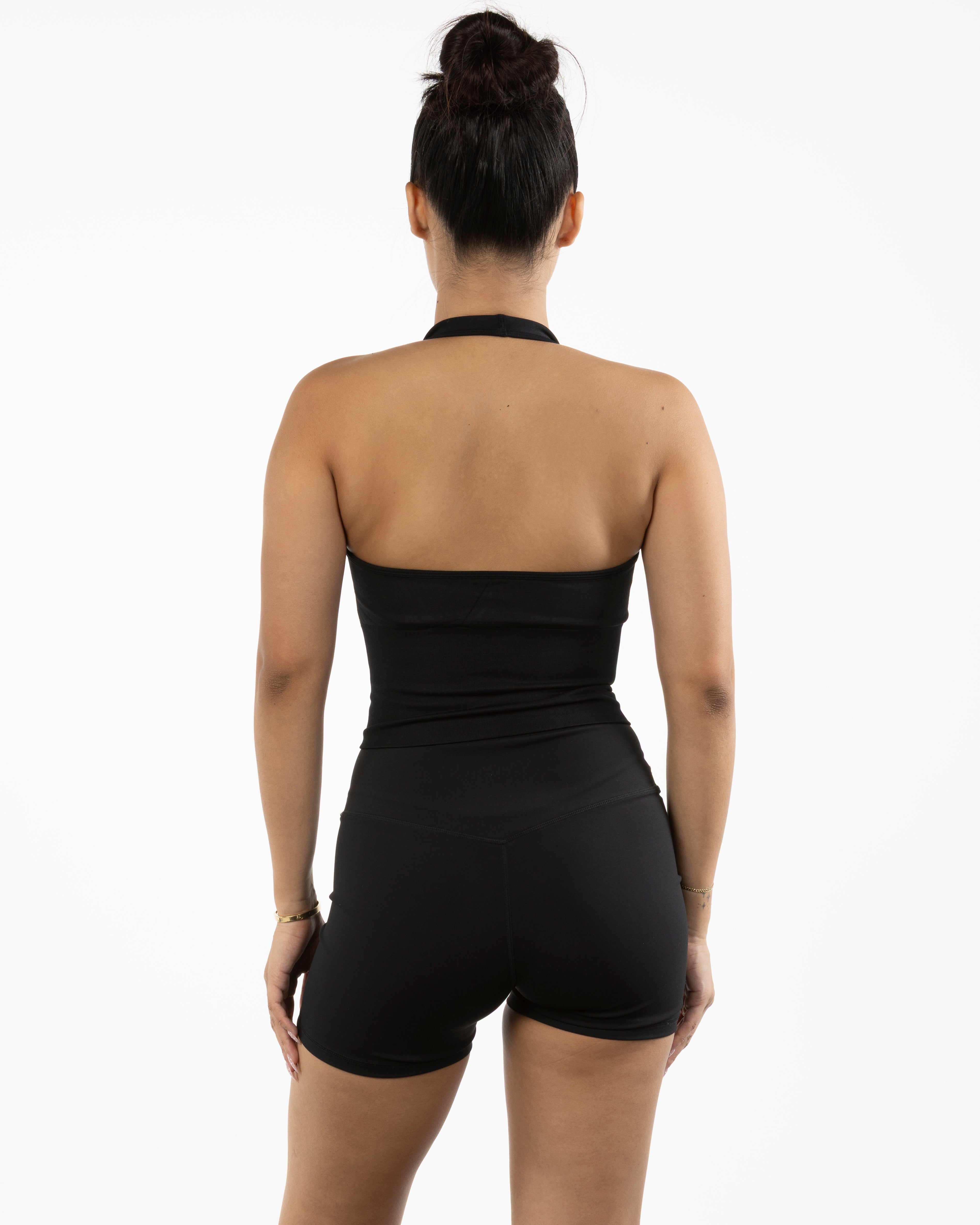 The Halter Tank - Black