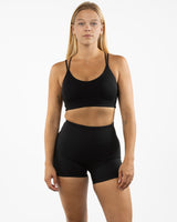 The Strappy Bra - Black