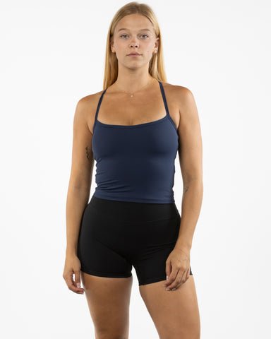The Womens Sporty Tank - Navy