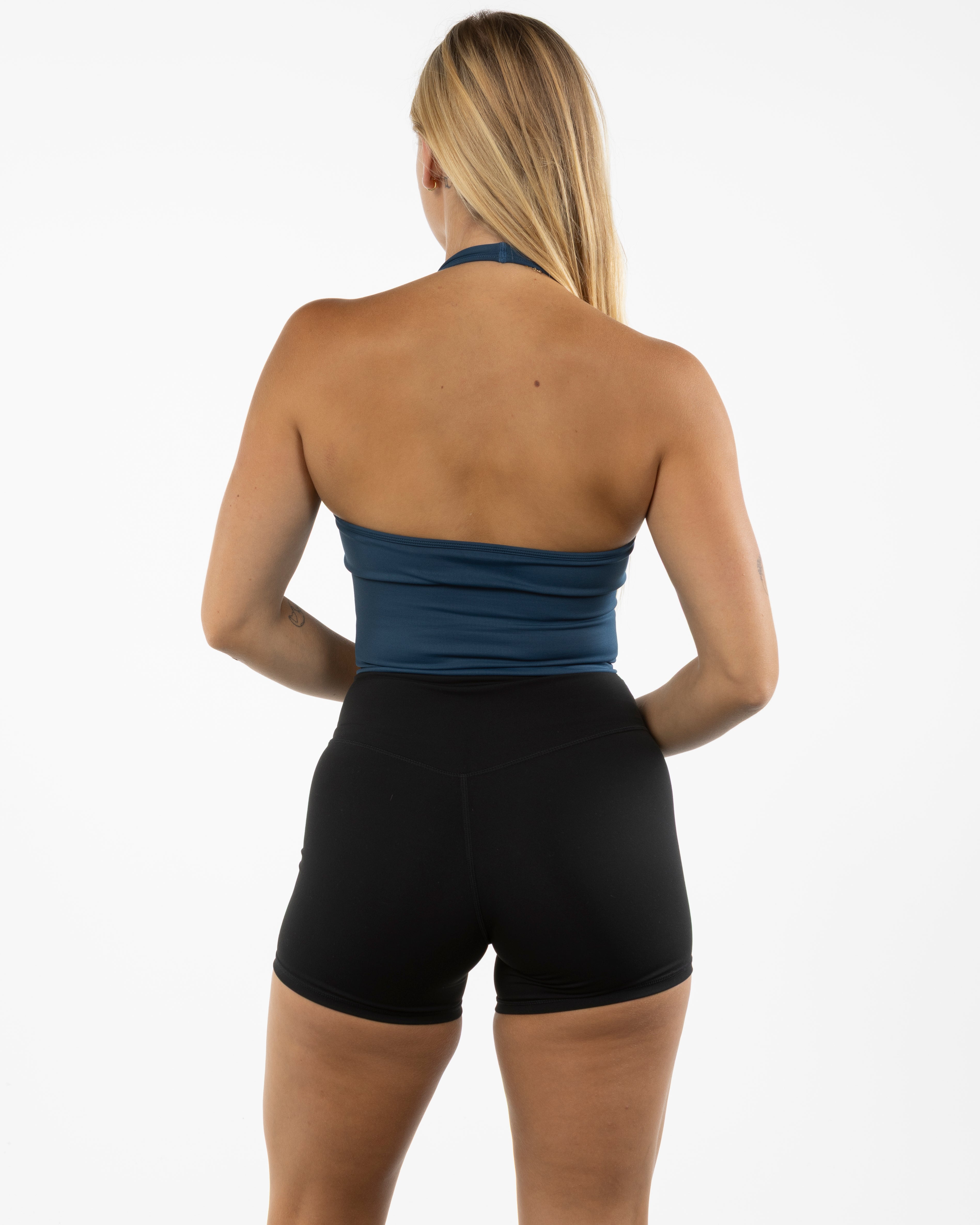 The Halter Tank - Blue