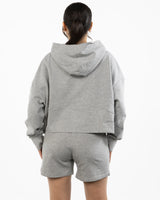 The Half Zip Hoodie - Heather