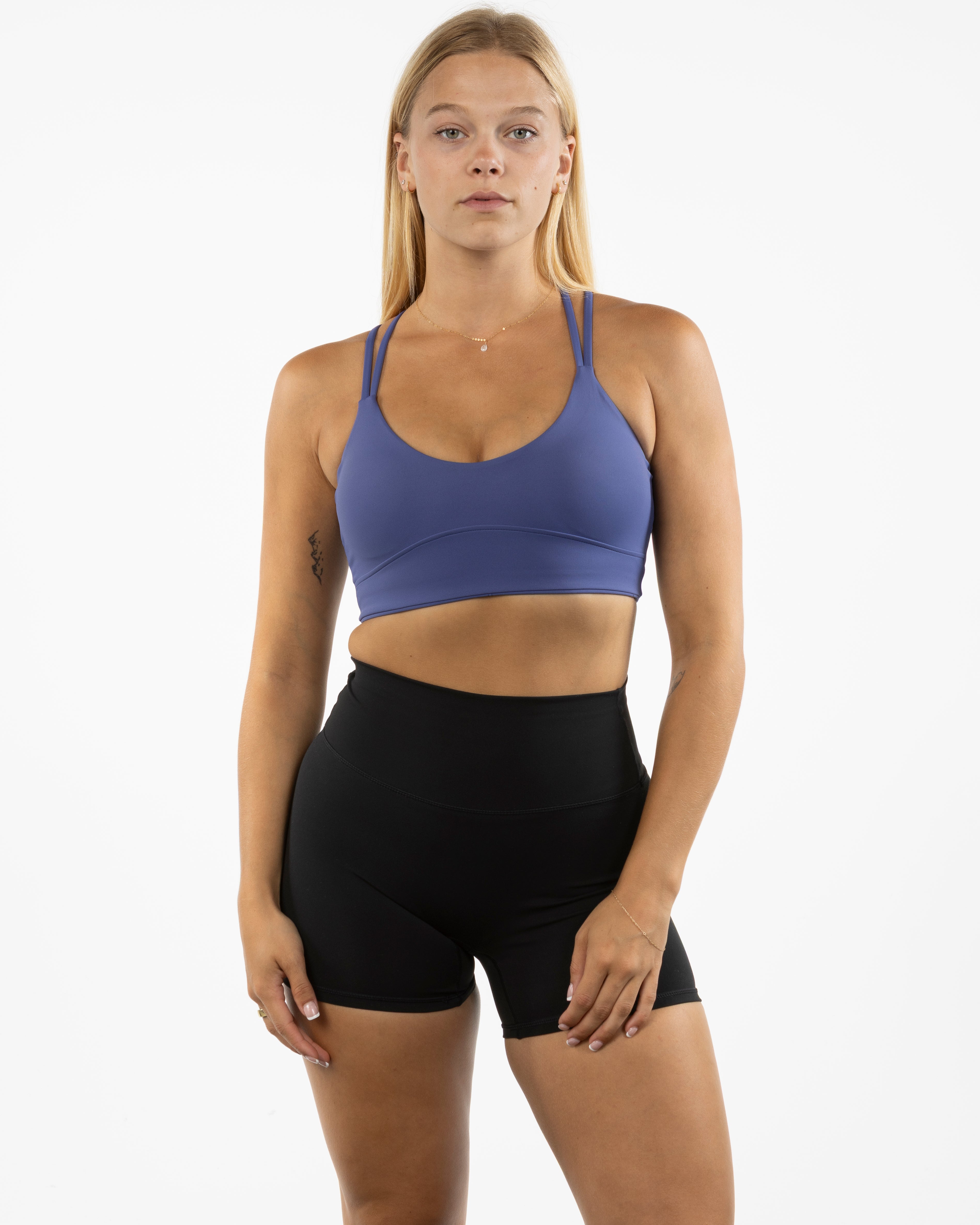 The Strappy Bra - Blue